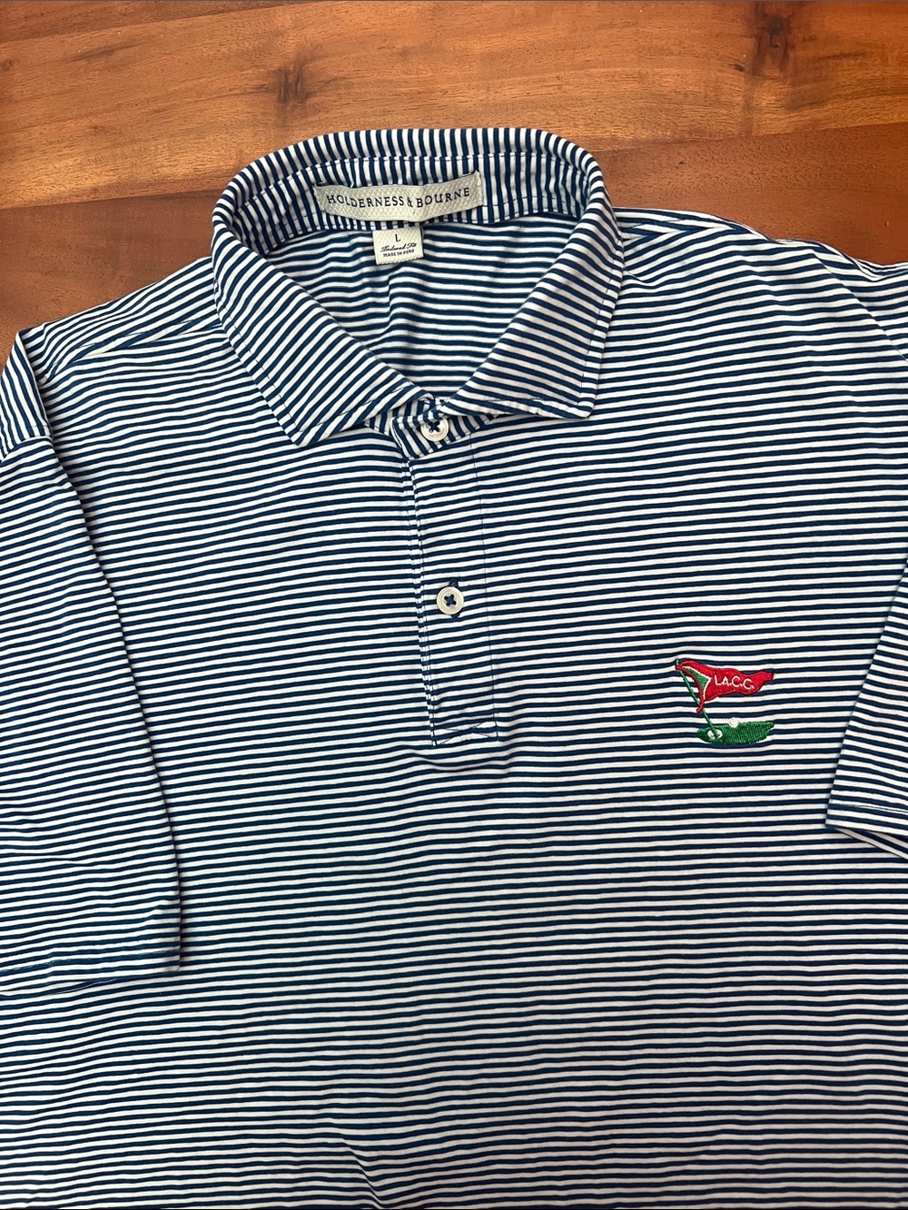 Holderness & Bourne “LACC” Golf ⛳️ Polo Sz L